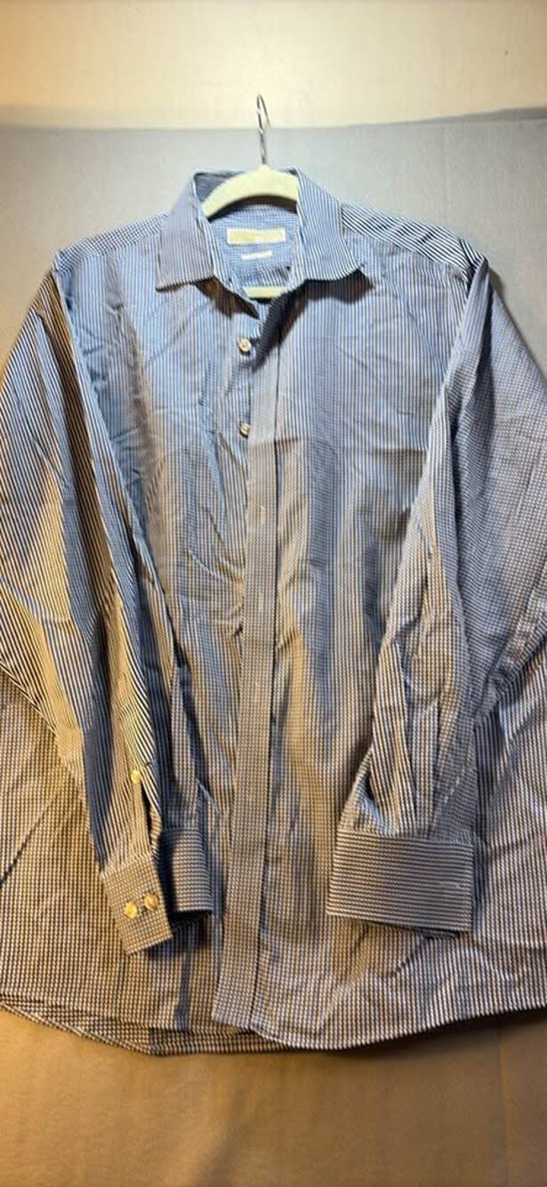 Michael Kors Men's Gingham Dress Shirt